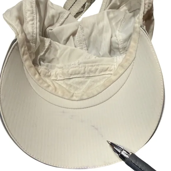 Lululemon Race To Place Run Hat White Lightweight Running Gym Workout‎ Sporty - Image 4