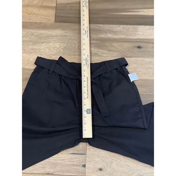 Just Be Capri Pants Size L Black New With Tag - Image 3
