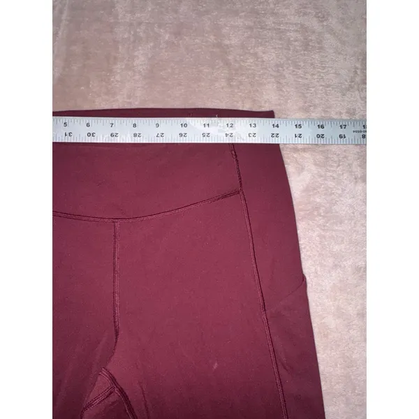 Lululemon Women's Speed Up Tight Red Maroon Full-On Luxtreme Size‎ 8 Tall - Image 8