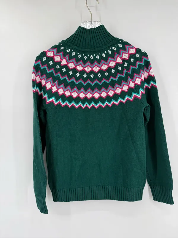 J crew Fair Isle turtleneck sweater size small‎ NWT - Image 2