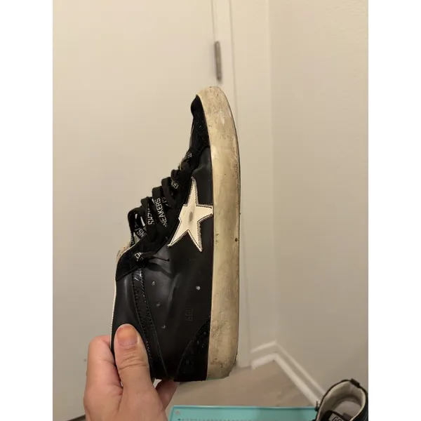 Size 39 - Golden Goose MidStar Black Edition High Top - Image 5