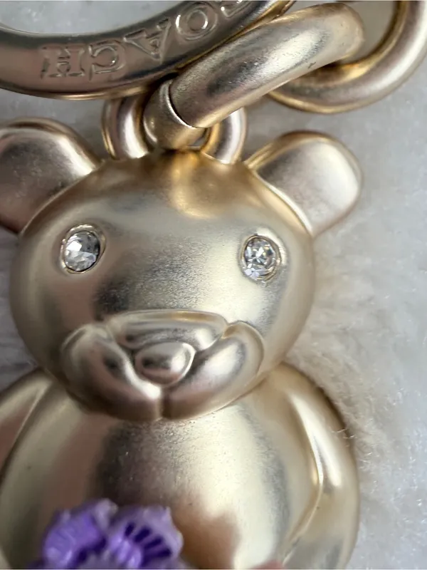 Coach Garden 3D Bear Bag Charm - Image 6