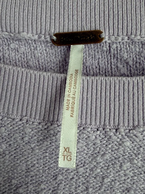 Free People Found My Friend Pullover in Lavender, Size XL, NEW - Image 7