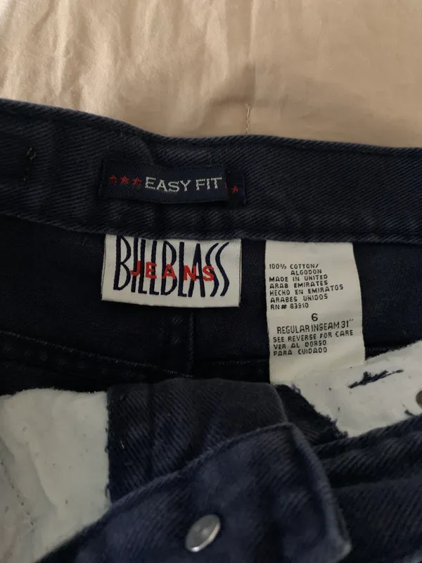 Bill Blass Jean Shorts - Image 3