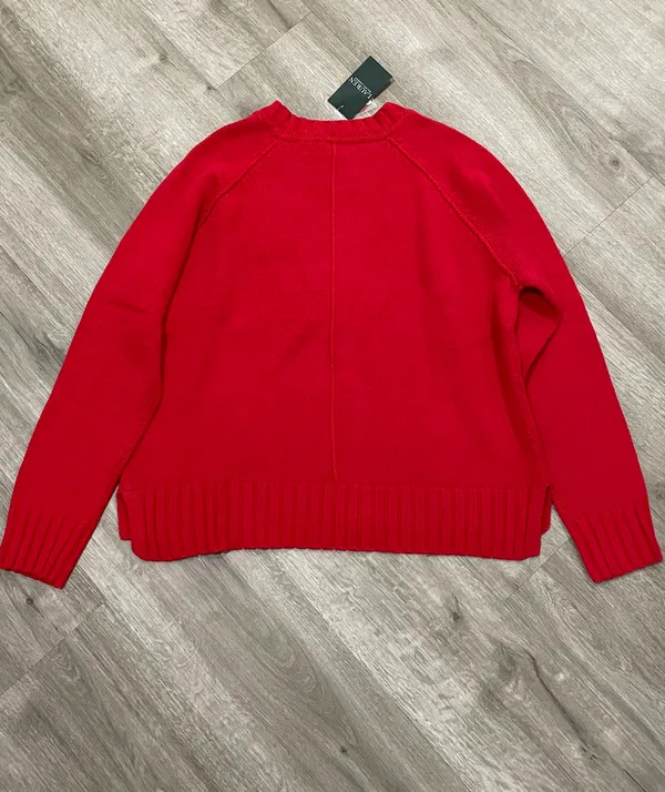 Ralph Lauren Red Crewneck Sweater - Image 5