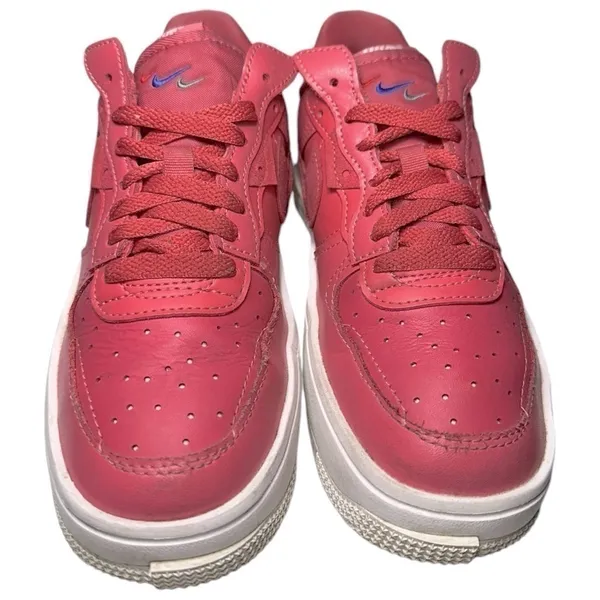 Nike Women’s 6 Air Force 1 Rose Archaeo PINK Fontanka REACT Sneakers DA7024 601 - Image 5