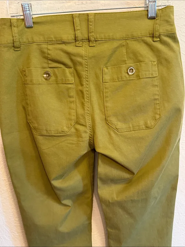 🌴🌴🌴BOGOHO🌴🌴🌴Cabi Olive Green Women’s Casual Utility Pants-4 - Image 9