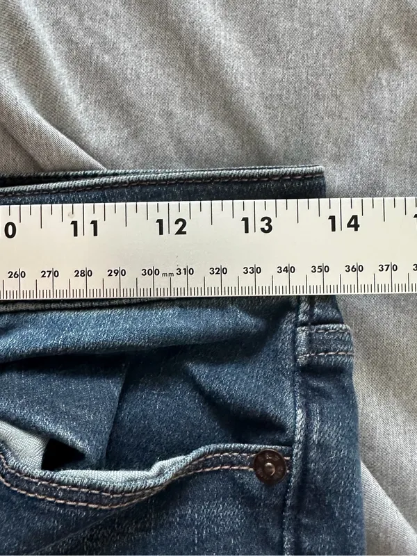 Abercrombie Harper Super Skinny Jeans Size 26 / 2R Dark Wash Stretch - Image 7