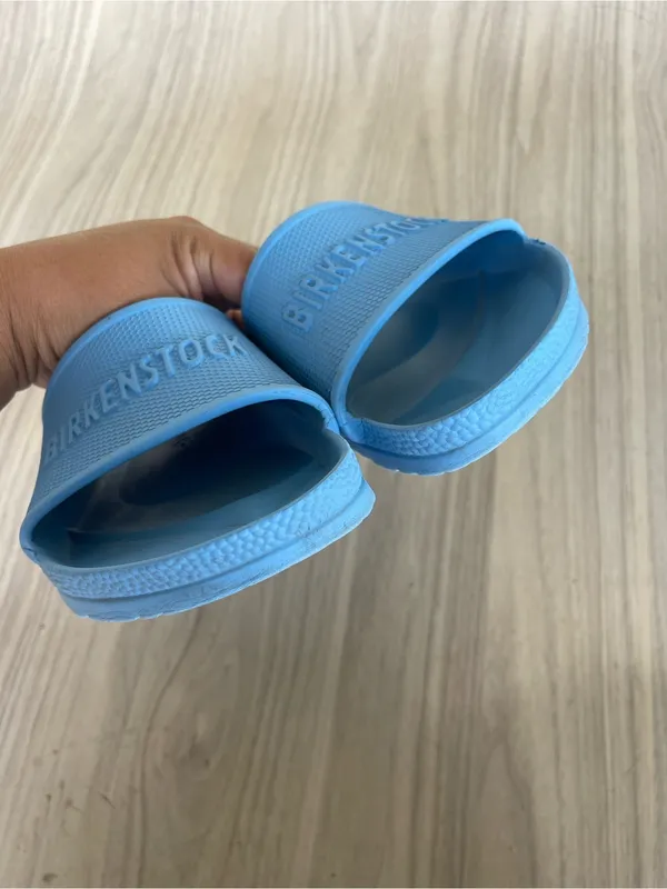 Birkenstock EVA Slide Sandals in Sky Blue - Image 3