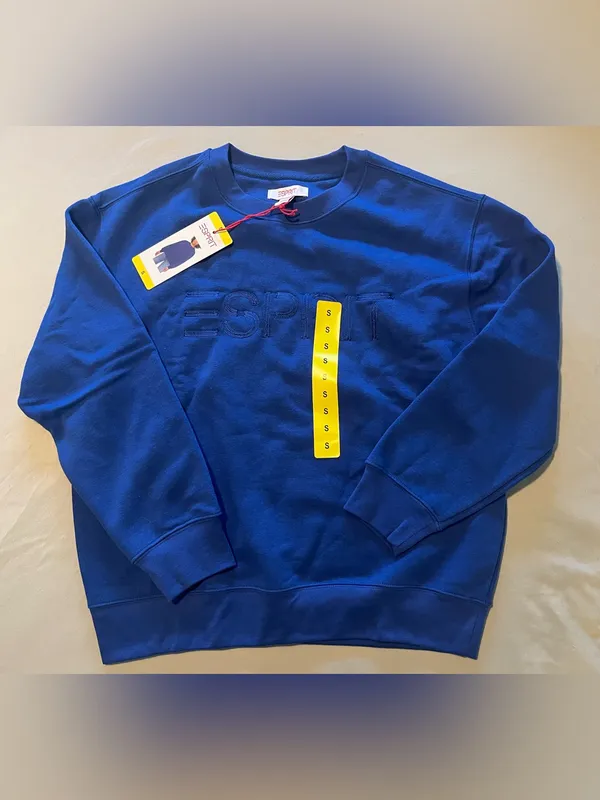 Esprit Embroidered Logo Crewneck Sweatshirt - Image 2