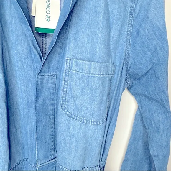H&M Denim‎ Jumpsuit Size M NWT - Image 8