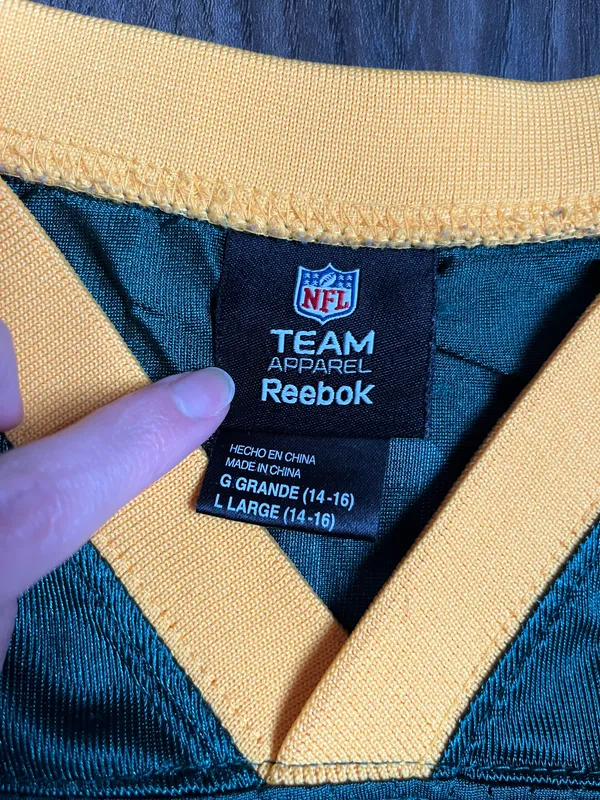 Reebok NFL Packers Rodgers Jersey - Image 3