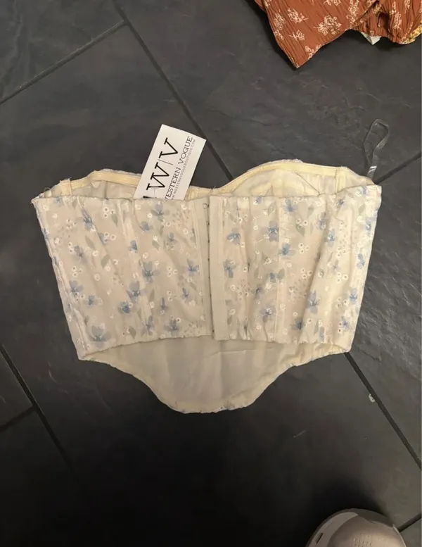 Tic Toc Floral Corset Top - Image 5
