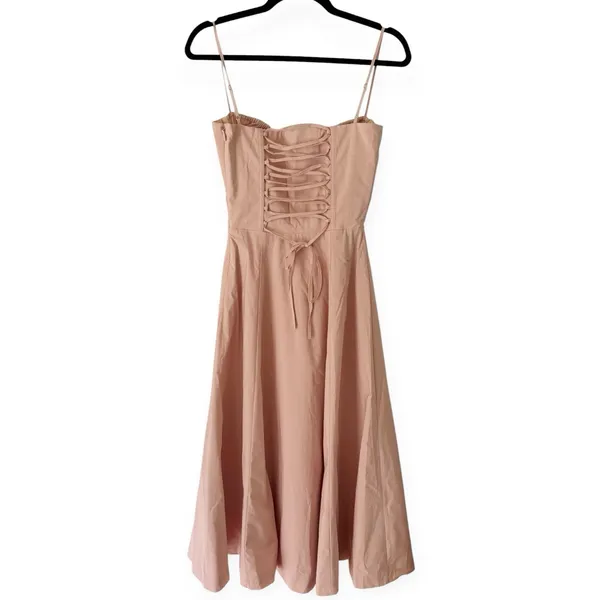NWT Babyboo Deanna Midi Corset Dress Blush Pink Size XS - Image 6