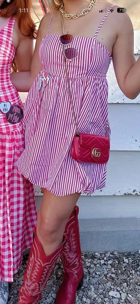Mini dress Red - Image 3