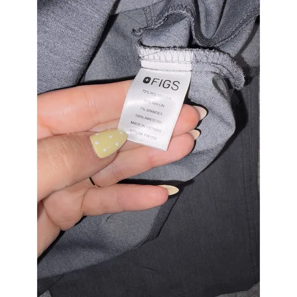 figs livingston scrub pants set graphite gray small pet casma top small - Image 4