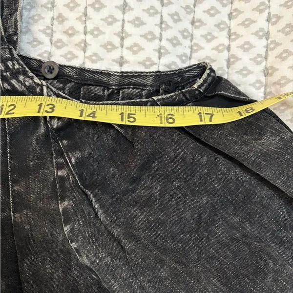 Free People Size Small Marina Denim‎ Babydoll New Condition - Image 7