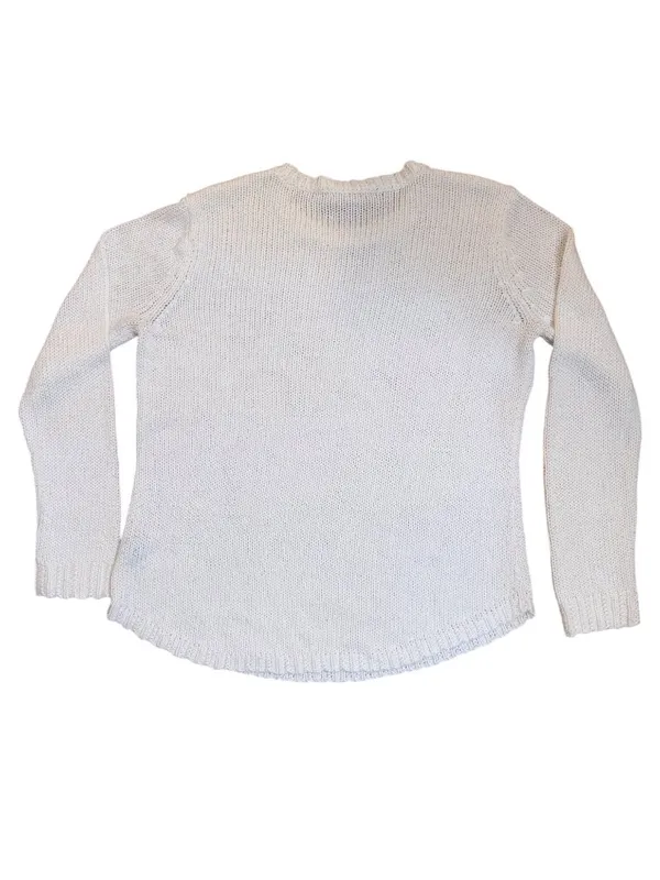 Lauren Ralph Lauren Green Label Vintage Y2K Slouchy Chunky Knit Sweater XL - Image 2