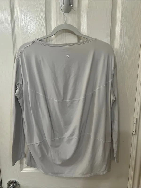 Lululemon Back in Action Long-Sleeve Tee - Image 2