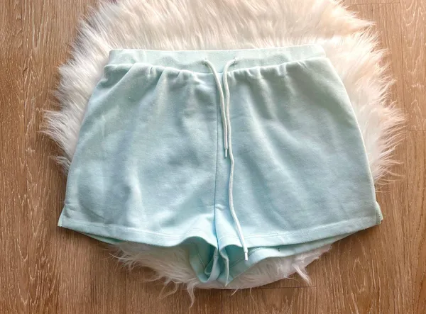 Princess Polly Sophie Baby Blue Lounge Shorts - Image 2