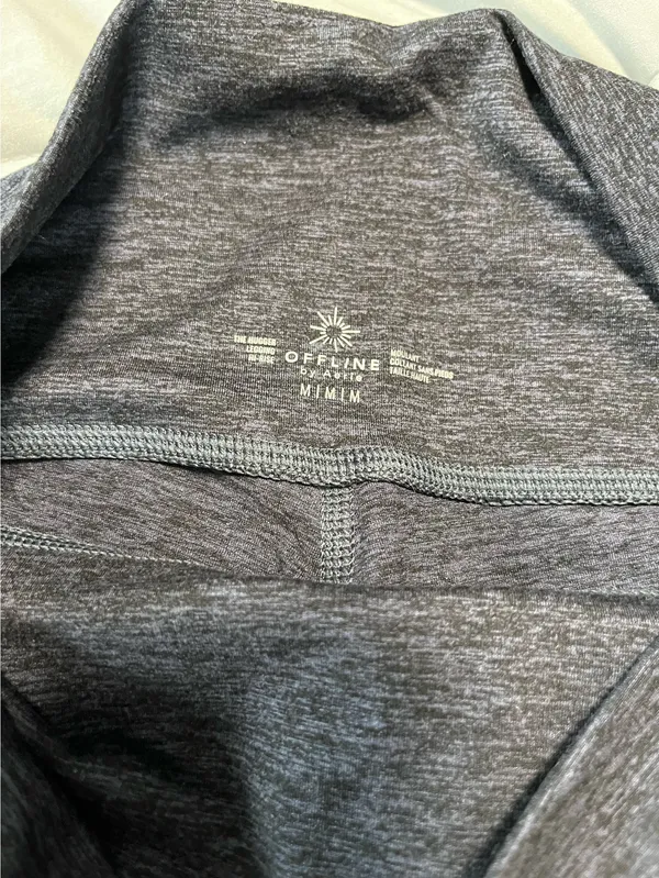 Aerie Leggings Offline High-Waisted Grey - Image 2