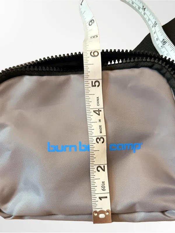 Burn Boot Camp Silver Sling/ Fanny Pack Bag 💙✨ Blue - Image 8