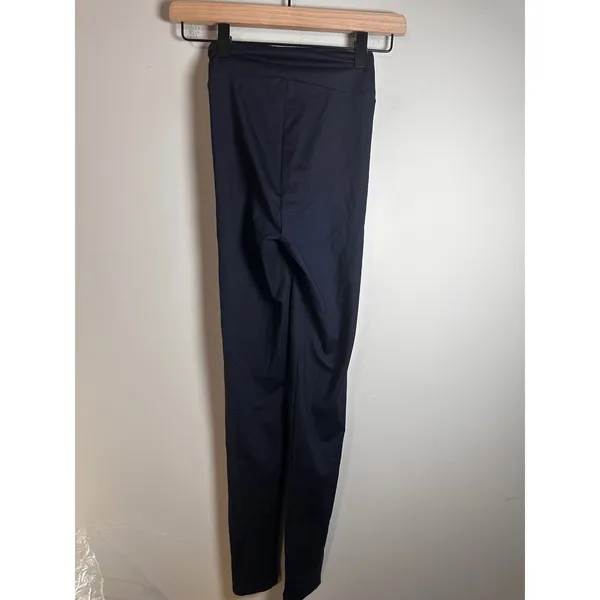 Lauren Ralph Lauren Navy Blue High Rise Seamed Performance Leggings‎ XXS TTP - Image 3