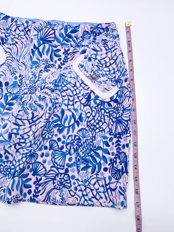 Lilly Pulitzer Luxletic Monica Skort High Tides Good Vibes Size 2 Stretch UPF 50 - Image 12