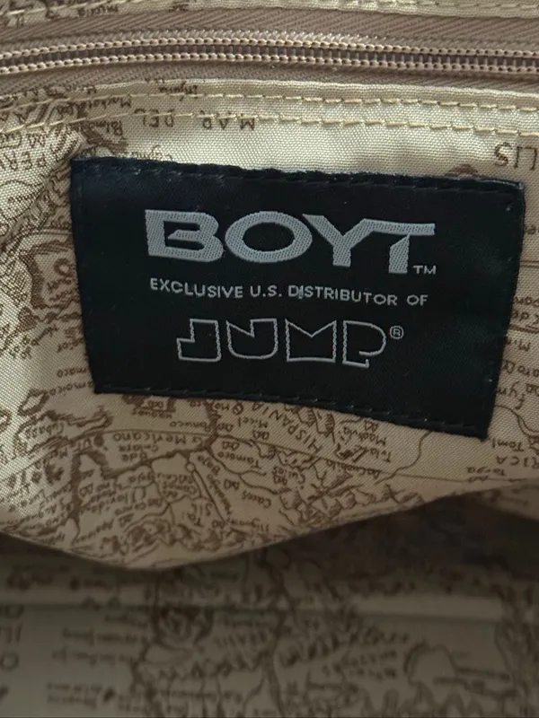 Jump Boyt Collection Carry Duffle Bag burnt orange carry on luggage - Image 4