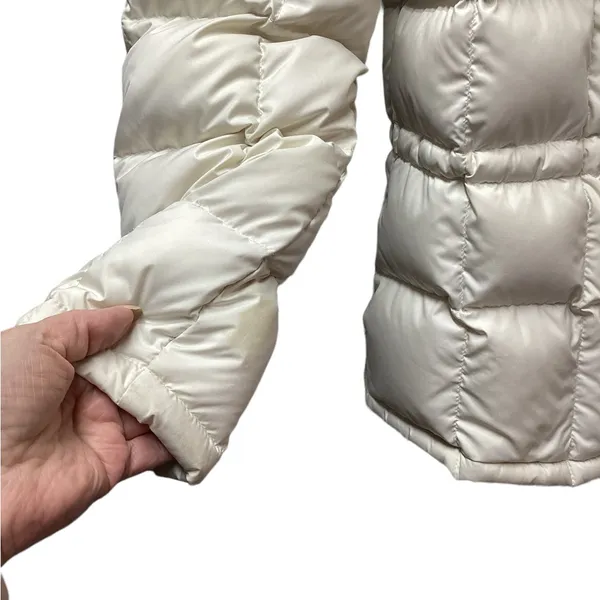 Lauren Ralph Lauren down puffer jacket Off white. Size Large - Image 11