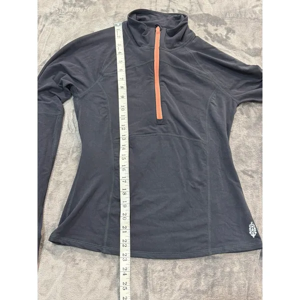 NWOT Free People Movement Quarter Zip Pullover Womens Black Orange Size M - Image 6
