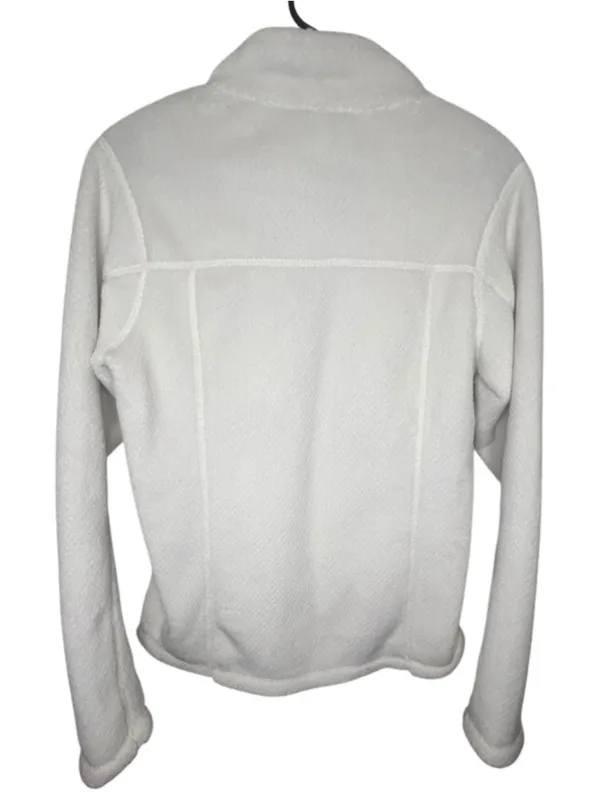 Patagonia Cream Teddy Sherpa Snap-T Pullover Fleece With Kangaroo Pocket - Image 5