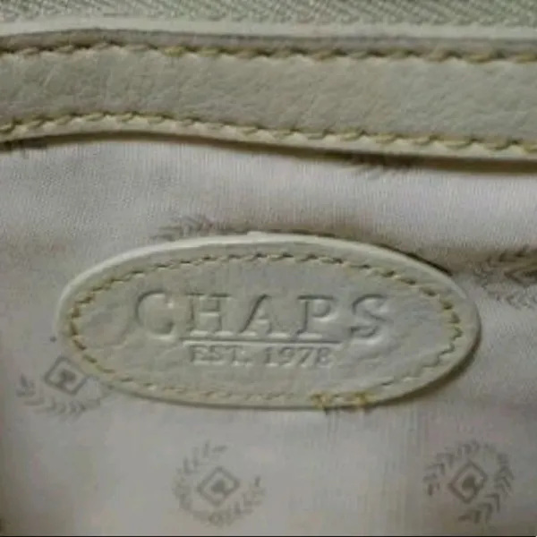 FINAL MARKDOWN Chaps  DOUBLE-STITCHED SADDLE BAG PURSE - Image 5