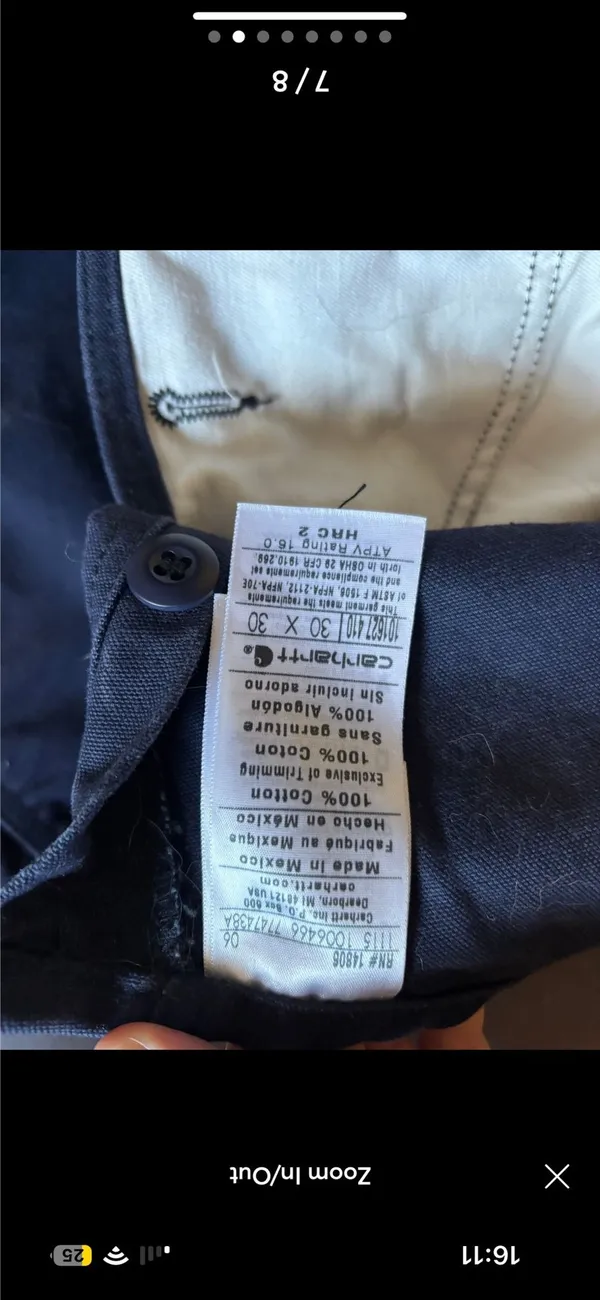Carhartt FR overalls - Image 7