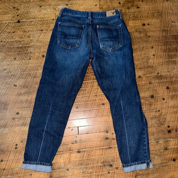 American Eagle vintage hi-rise slouchy normcore 4 jeans - Image 3