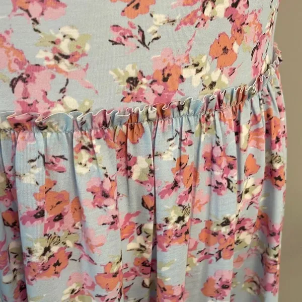 NWT MIA & TESS Sleeveless Summer Dress.‎ Size Small. Blue/pink Floral - Image 6