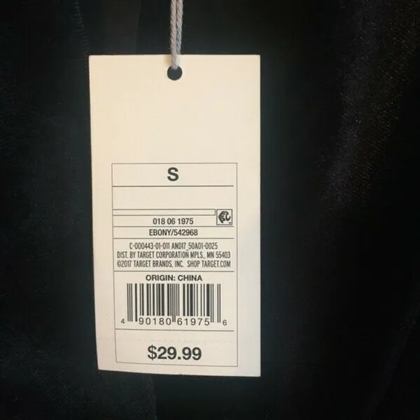 NWT A new day‎ small black pullover - Image 2