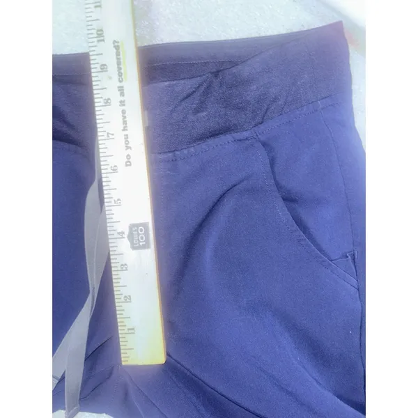figs zamora jogger scrub pants xs pet Navy‎ Mid Rise - Image 5