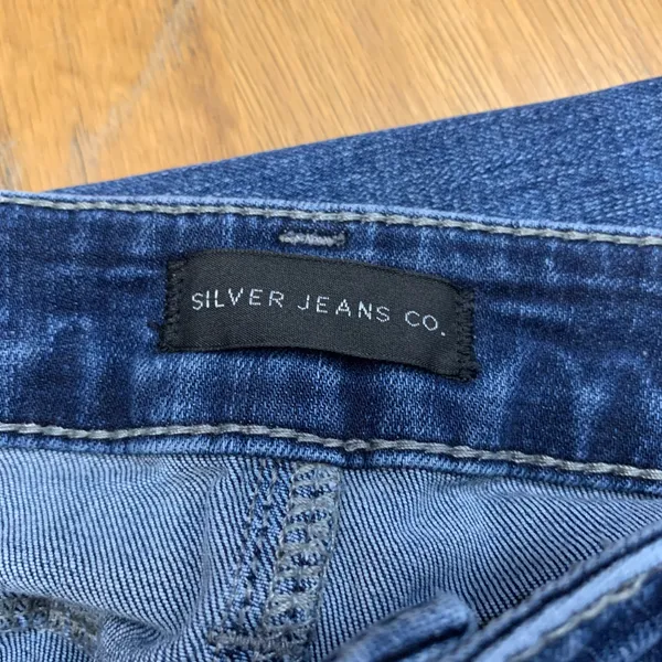 Silver Jeans‎ Co Suki Capri Dark Wash Curvy Fit Denim Jeans Size W31 x L23.5 - Image 9