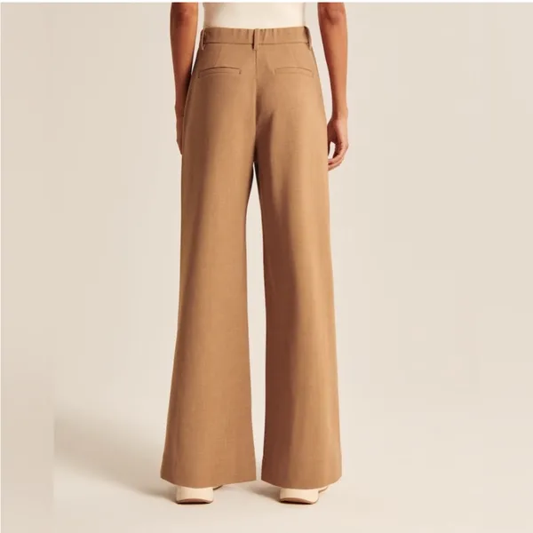 Abercrombie & Fitch Tailored Ultra Wide Leg Pant Size 25 (0 Long) New with tags - Image 4