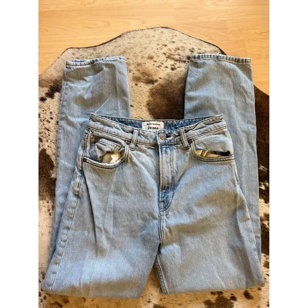 REFORMATION Liza‎ Ultra High Rise In Montego Size 29 - Image 3