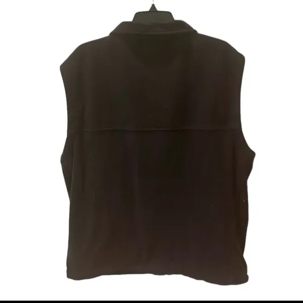 Gear for Sports Samuel Adams Beer Lager Black Embroidered Fleece Vest XL Jacket Sam - Image 3