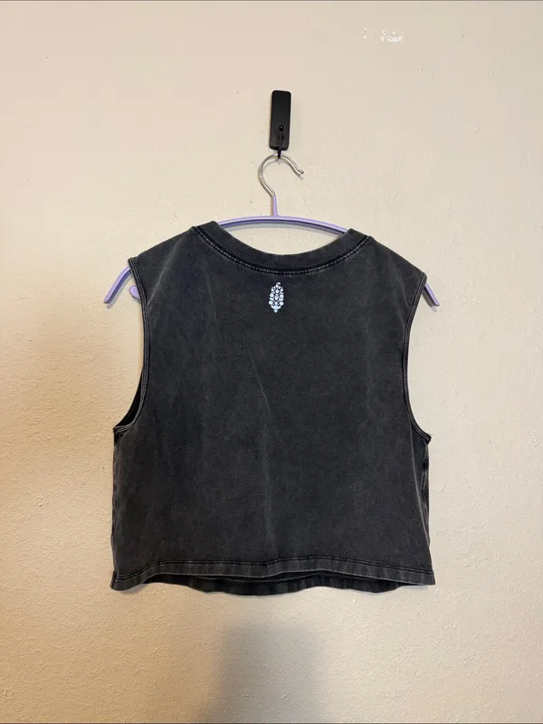 Free People FP Movement Hot Shot Skort Set In Washed black Size XL‎ - Image 10