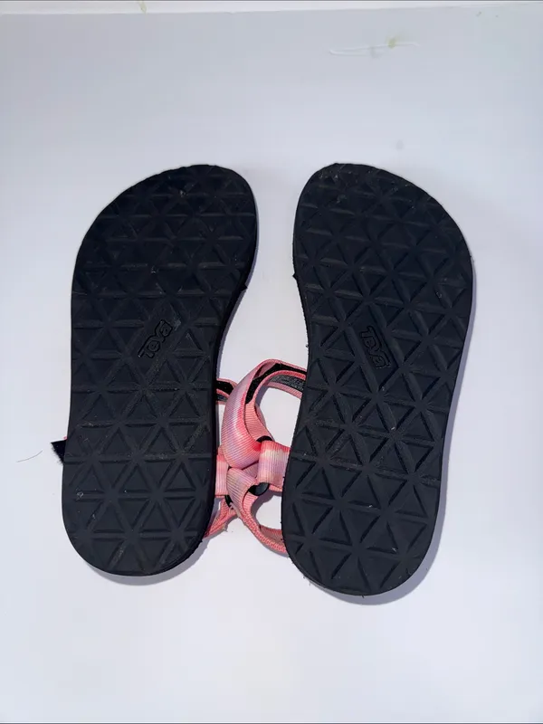 Teva Pink Multi-Striped Strap Women's Sandals - Image 7