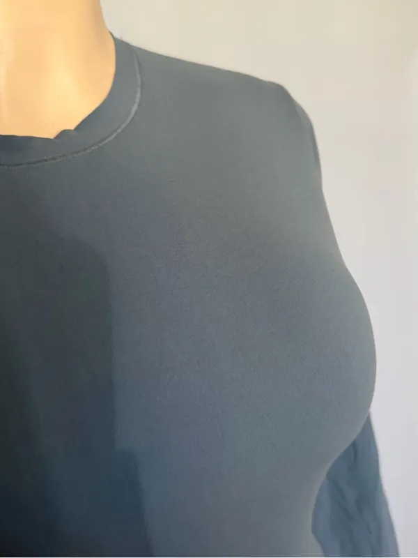 SKIMS Long Sleeve Bodysuit in zircon - Women's Top - Image 2