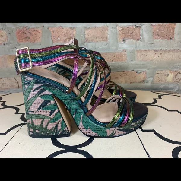 Zara platform Metallic ♥️ - Image 5