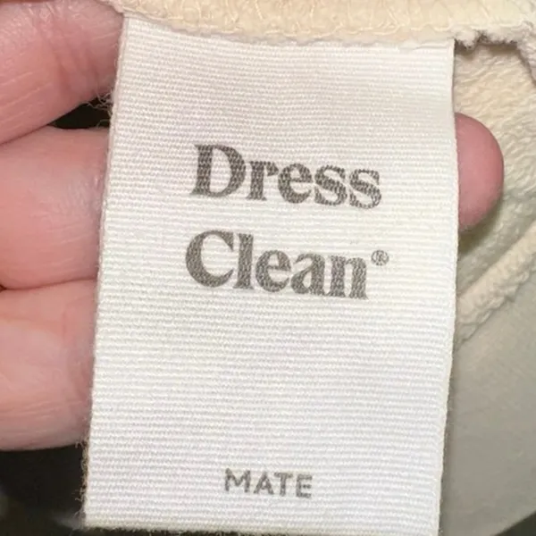 Mate‎ Home Cook Organic Cotton Sweatshirt Cream Oversized XS/S - Image 4