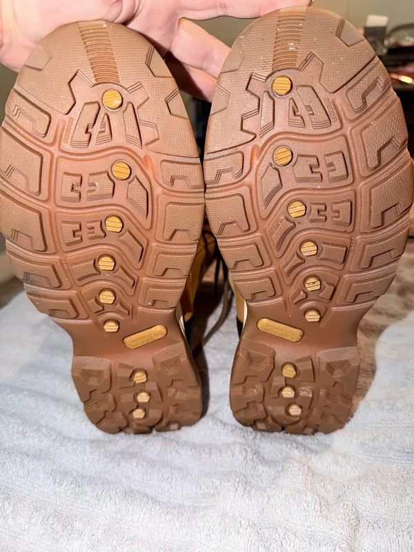 Timberland Womens 9 Tan Faux Fur Winter Boots Like New - Image 3
