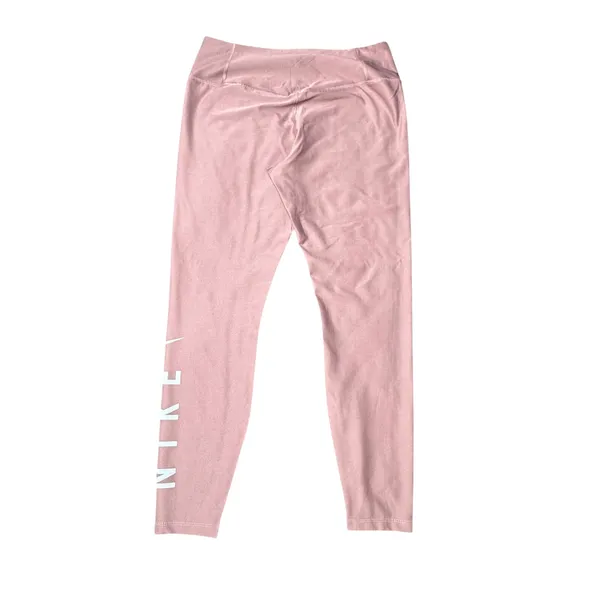 Nike Dri-Fit 7/8 Leggings Size Large Dusty Pink Pilates Athleisure - Image 3