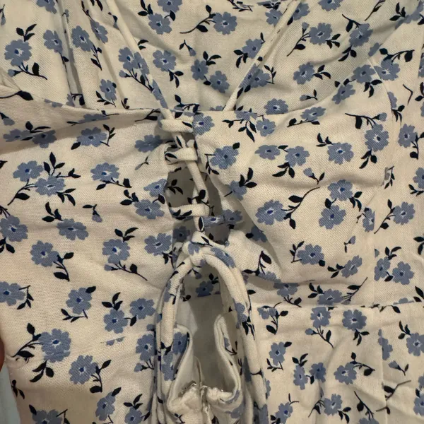 altar’d state floral tie back mini dress - Image 3